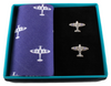 Spitfire Handkerchief & Cufflink Set (colours may vary) by Dalaco