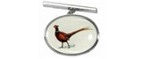 Pheasant enamel Tie Tac by Dalaco