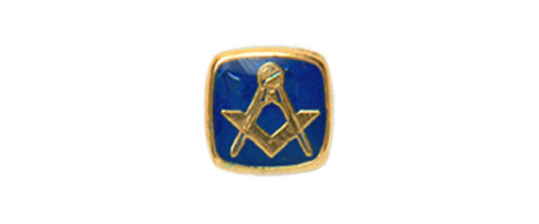 Masonic Blue Cushion Tie Tac by Dalaco