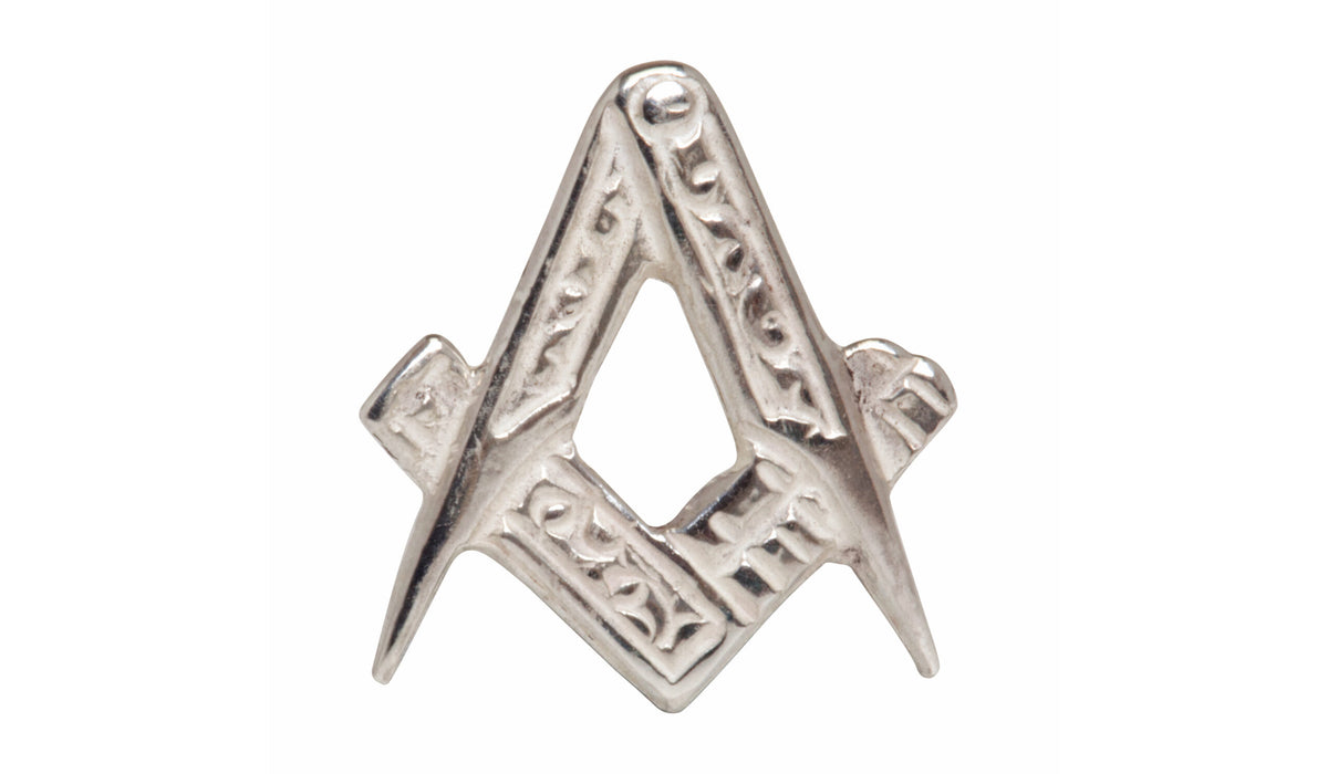 Masonic Sterling Silver Tie Tac by Dalaco