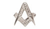 Masonic Sterling Silver Tie Tac by Dalaco
