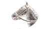 Horse Head Sterling Silver Tie Tac by Dalaco