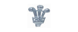 Prince of Wales Feathers Silver Tie Tac by Dalaco