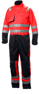 Helly Hansen Alna Suit Class 3 77610 Red/Charcoal front view