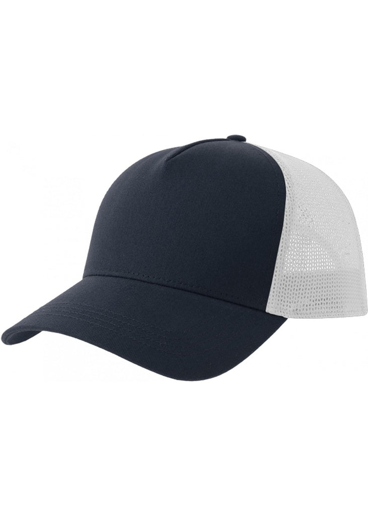 Atlantis Rapper Cotton S 5 Panel Sustainable Trucker Cap ACRPCT