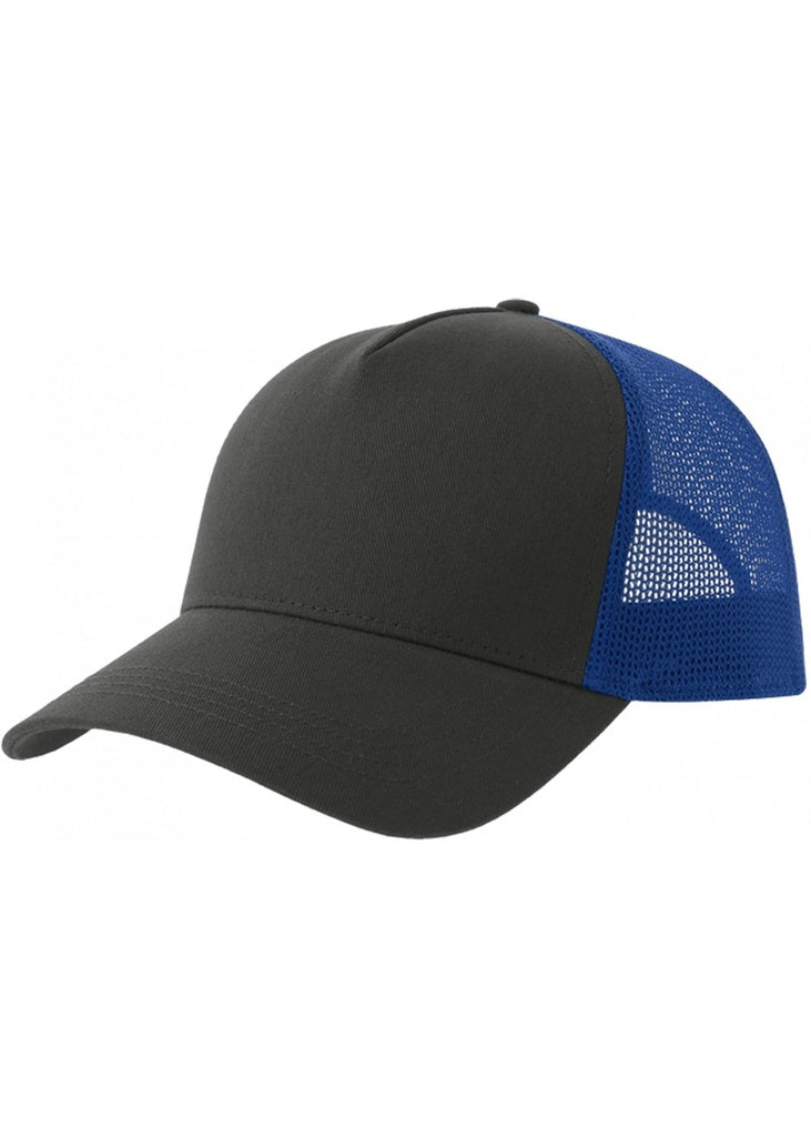Atlantis Rapper Cotton S 5 Panel Sustainable Trucker Cap ACRPCT