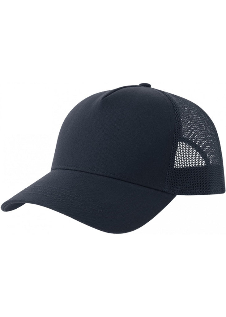 Atlantis Rapper Cotton S 5 Panel Sustainable Trucker Cap ACRPCT