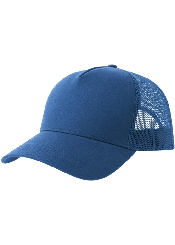 Atlantis Rapper Cotton S 5 Panel Sustainable Trucker Cap ACRPCT
