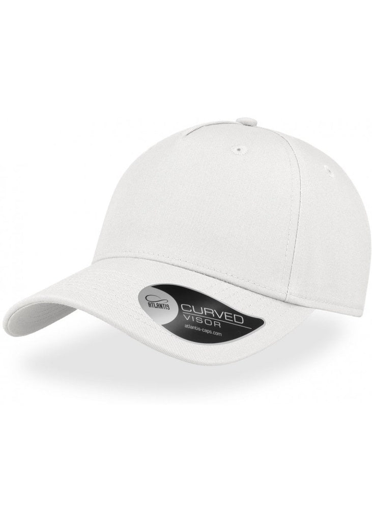 Atlantis Shot Curved Visor 5 Panel Structured Cap ACSHOT