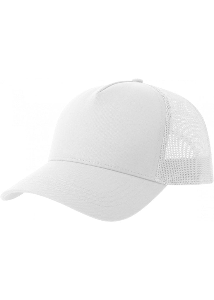 Atlantis Rapper Cotton S 5 Panel Sustainable Trucker Cap ACRPCT