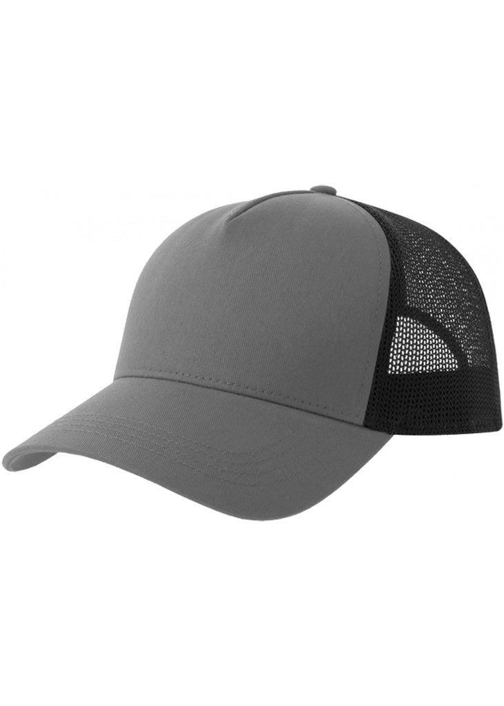 Atlantis Rapper Cotton S 5 Panel Sustainable Trucker Cap ACRPCT