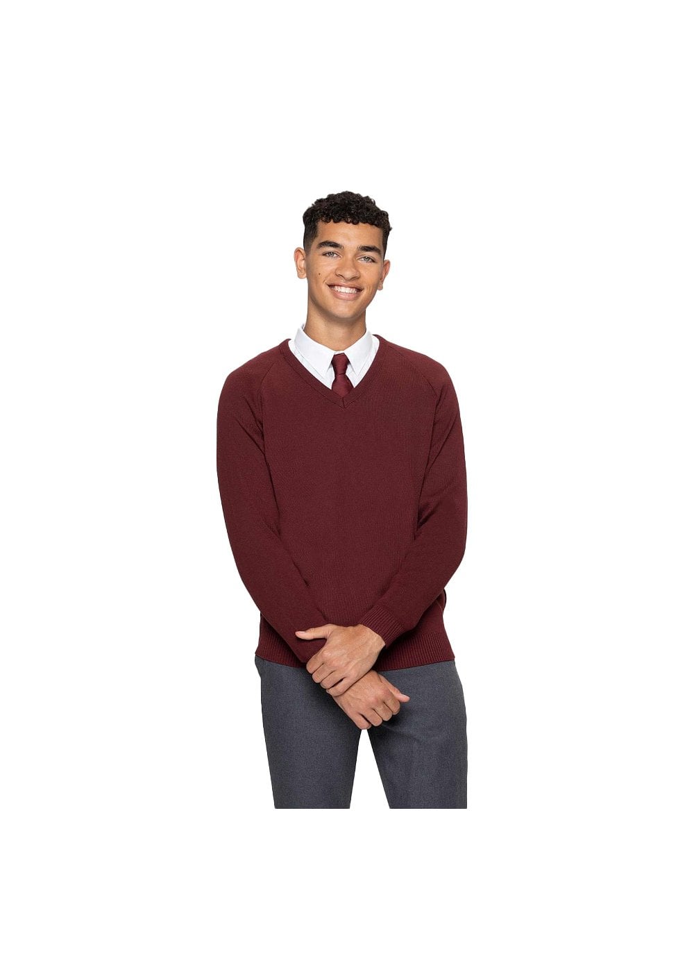 Blue Max Banner 50/50 V Neck Pullover 1WP