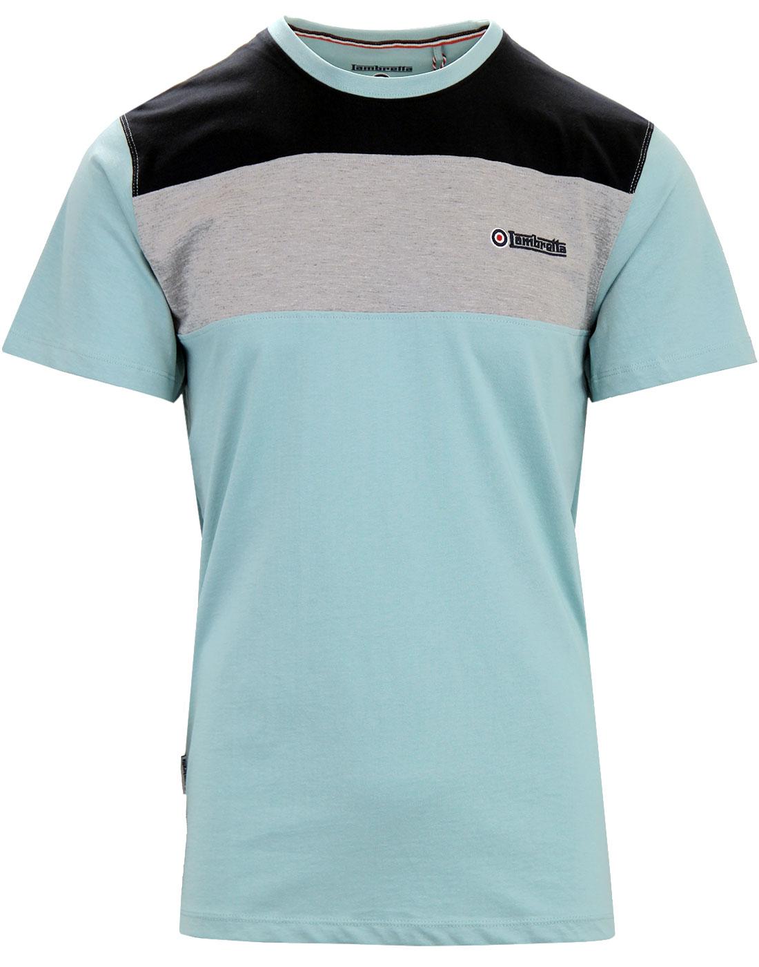 Lambretta Two Tone Panel Tee SS1508