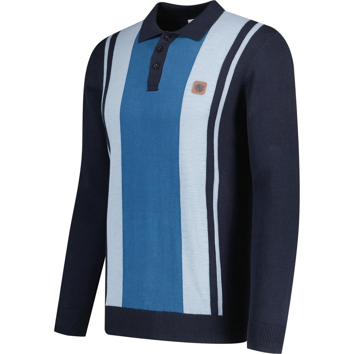 Lambretta L/S Vintage Panel Polo SS1535