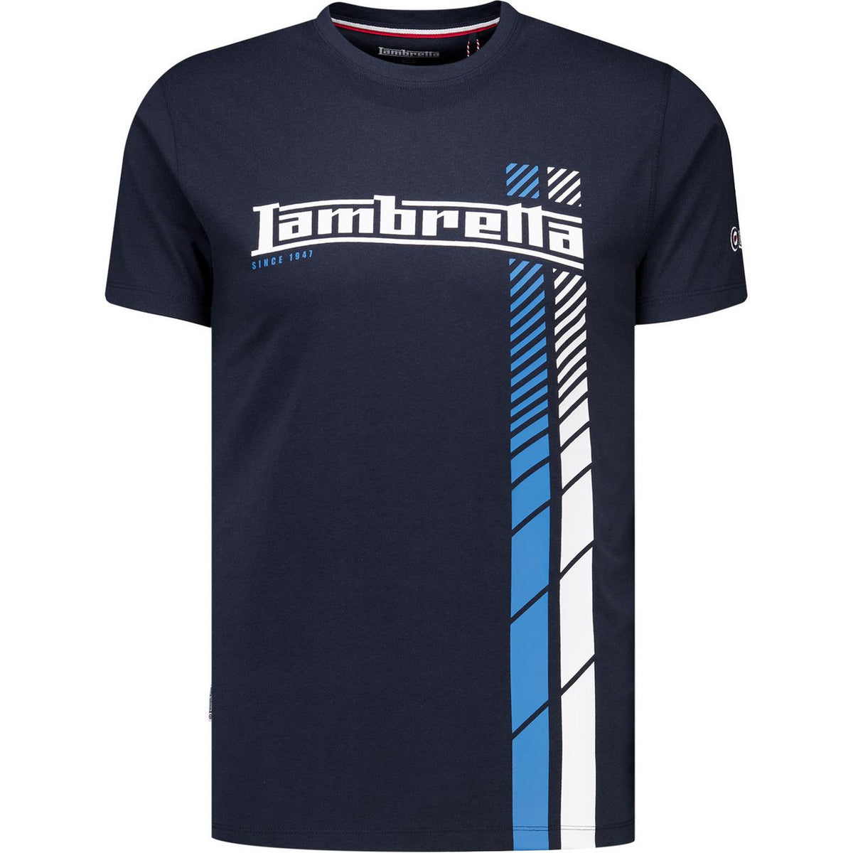Lambretta Fade Racing Stripe Tee LB3955