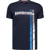 Lambretta Fade Racing Stripe Tee LB3955