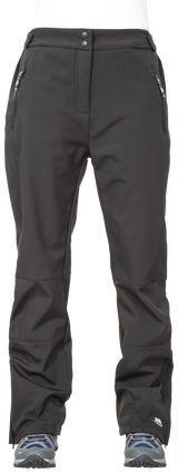 Tresspass SQUIDGE II - FEMALE SOFTSHELL TRS - BLACK