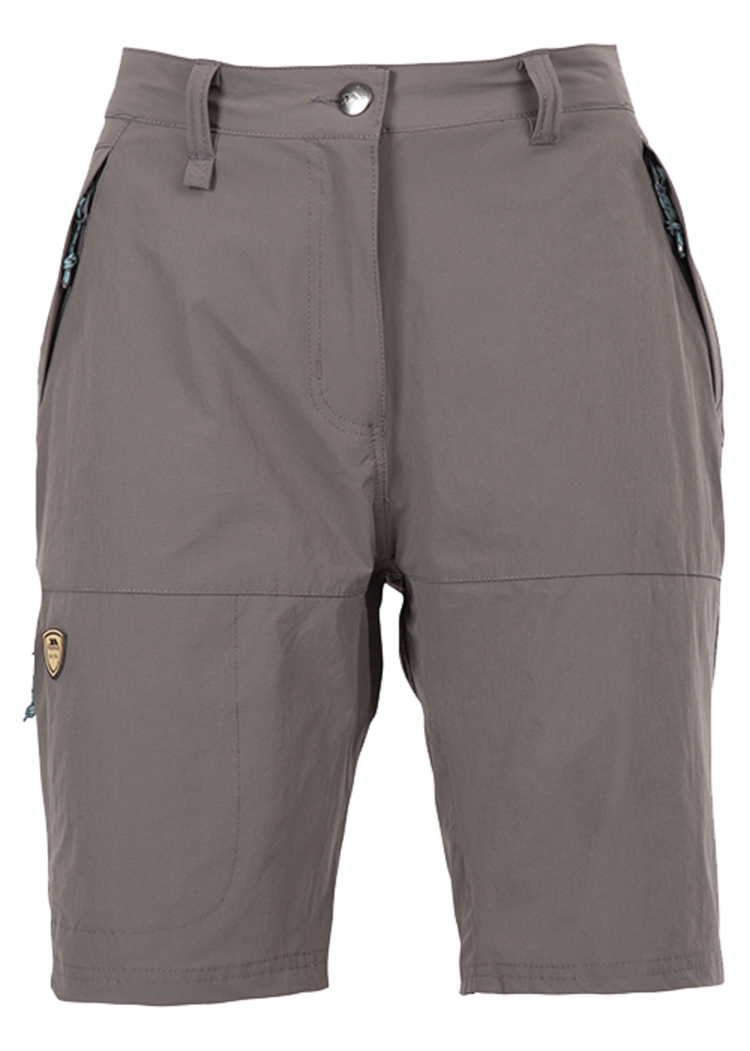 Tresspass RUEFUL B - LADIES SHORTS - STORM GREY