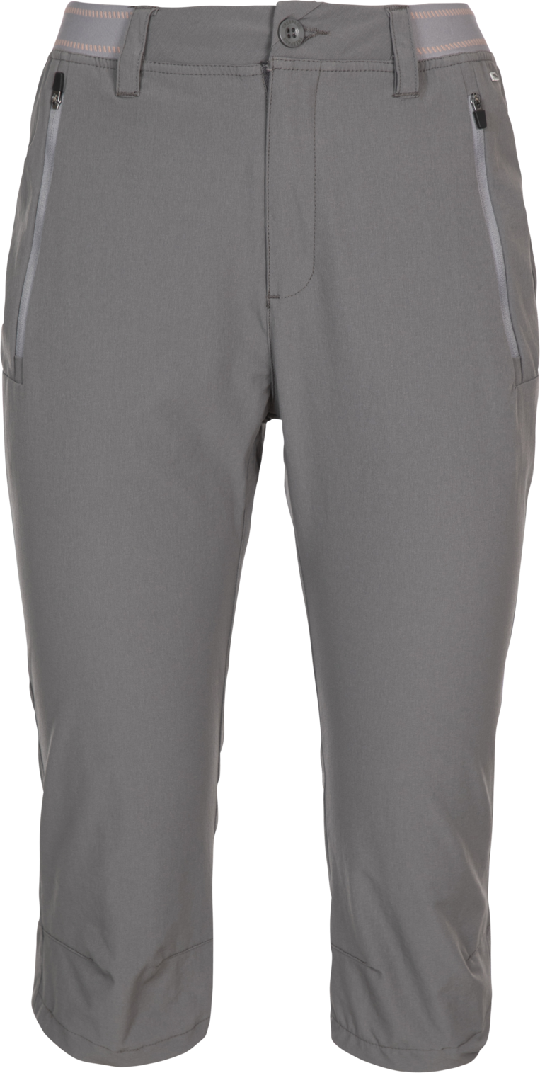 Tresspass GRATEFUL - FEMALE 3/4 TRS - STORM GREY