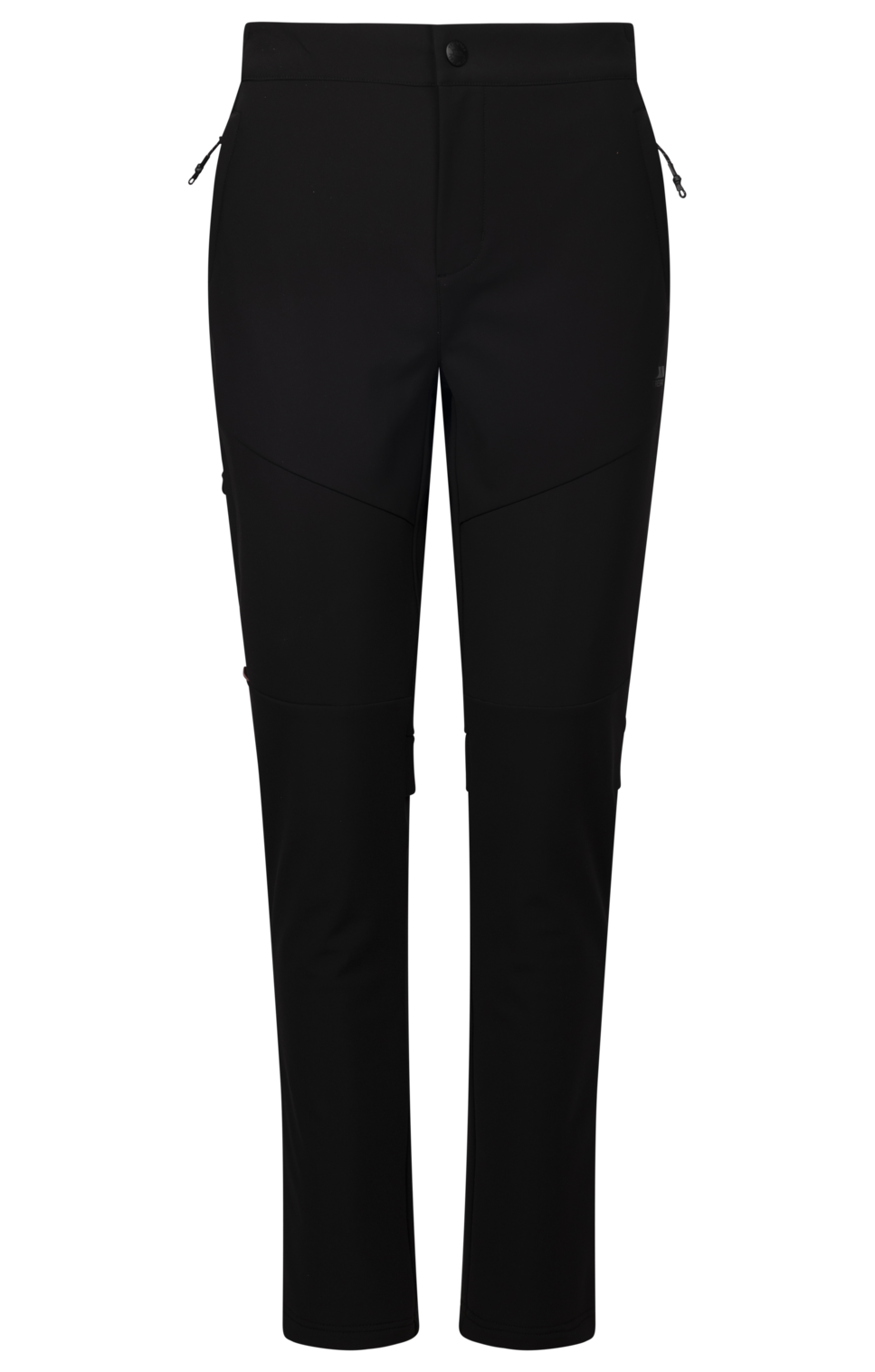 Tresspass EDZIZ - FEMALE SOFTSHELL TROUSER TP75 - BLACK