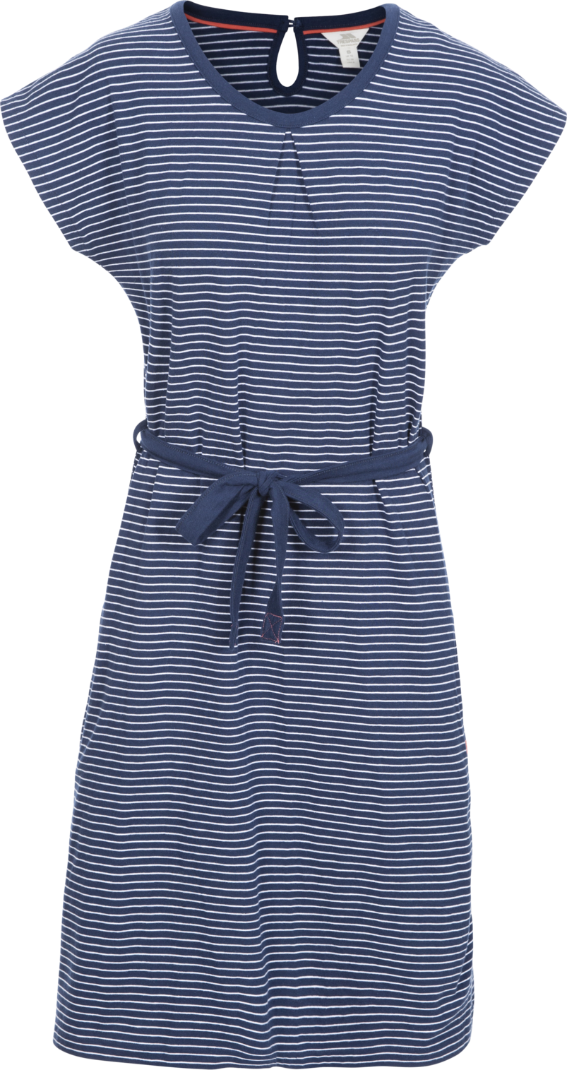 Tresspass LIDIA - FEMALE DRESS - NAVY STRIPE