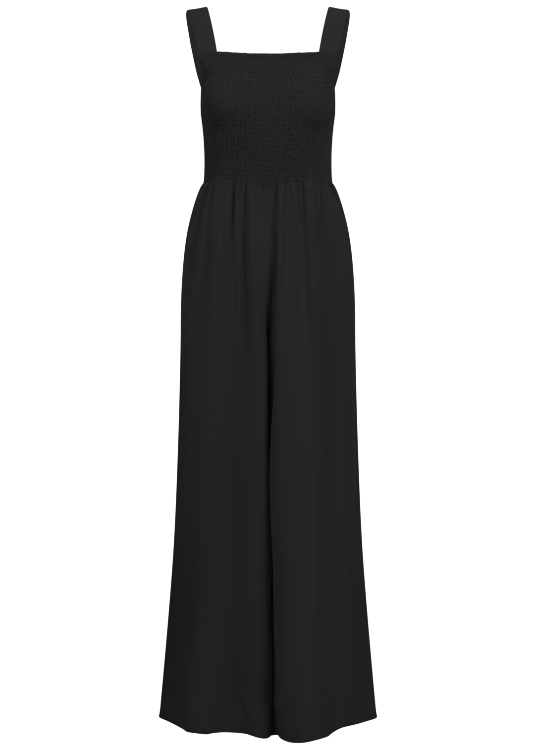 Tresspass COVE - FEMALE CASUAL FULL LENGTH JUMPSUIT - BLACK