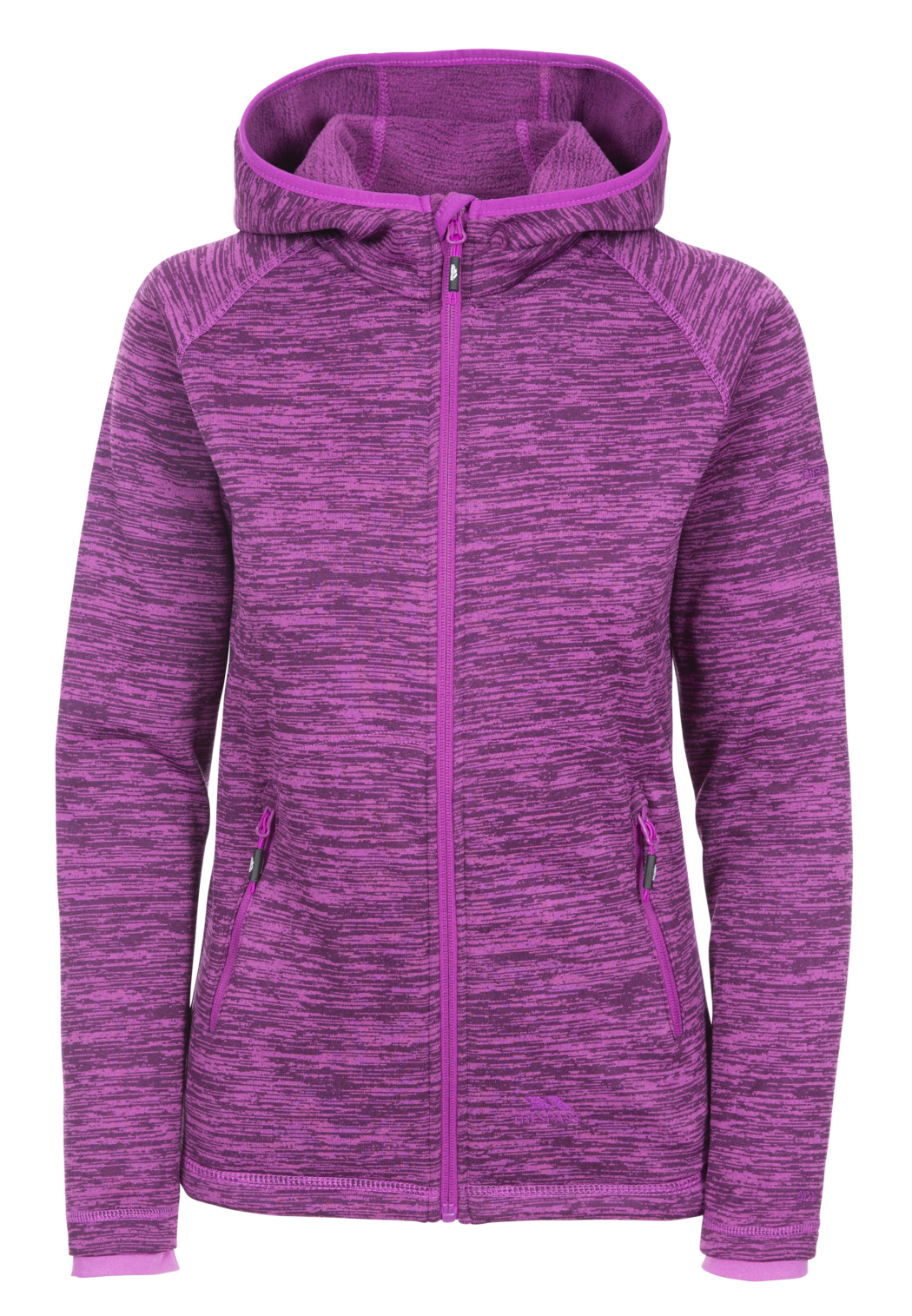Tresspass RIVERSTONE B - FEMALE FLEECE AT200 - PURPLE ORCHID MARL