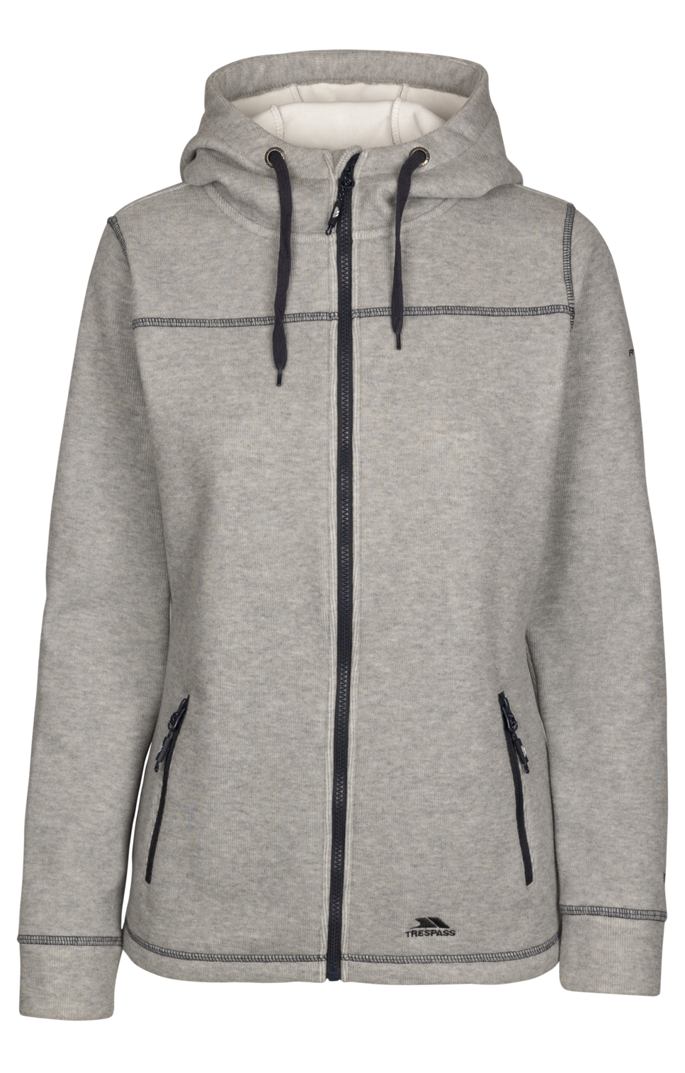Tresspass RUNPAL - FEMALE FLEECE AT400 - GREY MARL