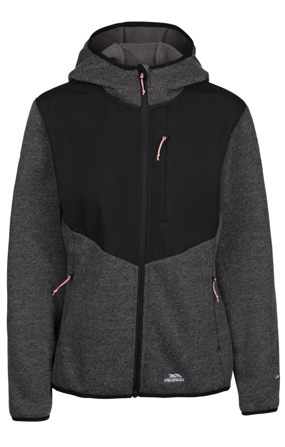 Tresspass TIERRA - FEMALE FLEECE AT400 - GREY MARL