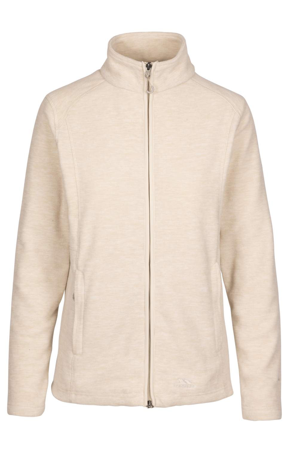 Tresspass REPLY - FEMALE FLEECE AT200 - CREAM BLUSH MARL