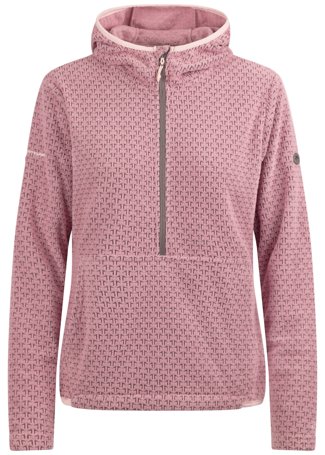 Tresspass METRAYA - FEMALE FLEECE AT200 - PINK HAZE