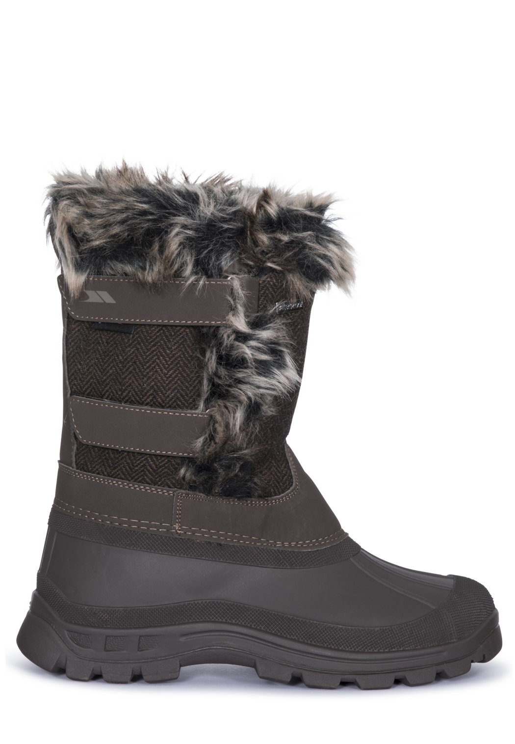 Tresspass BRACE - FEMALE SNOW BOOT - PEAT