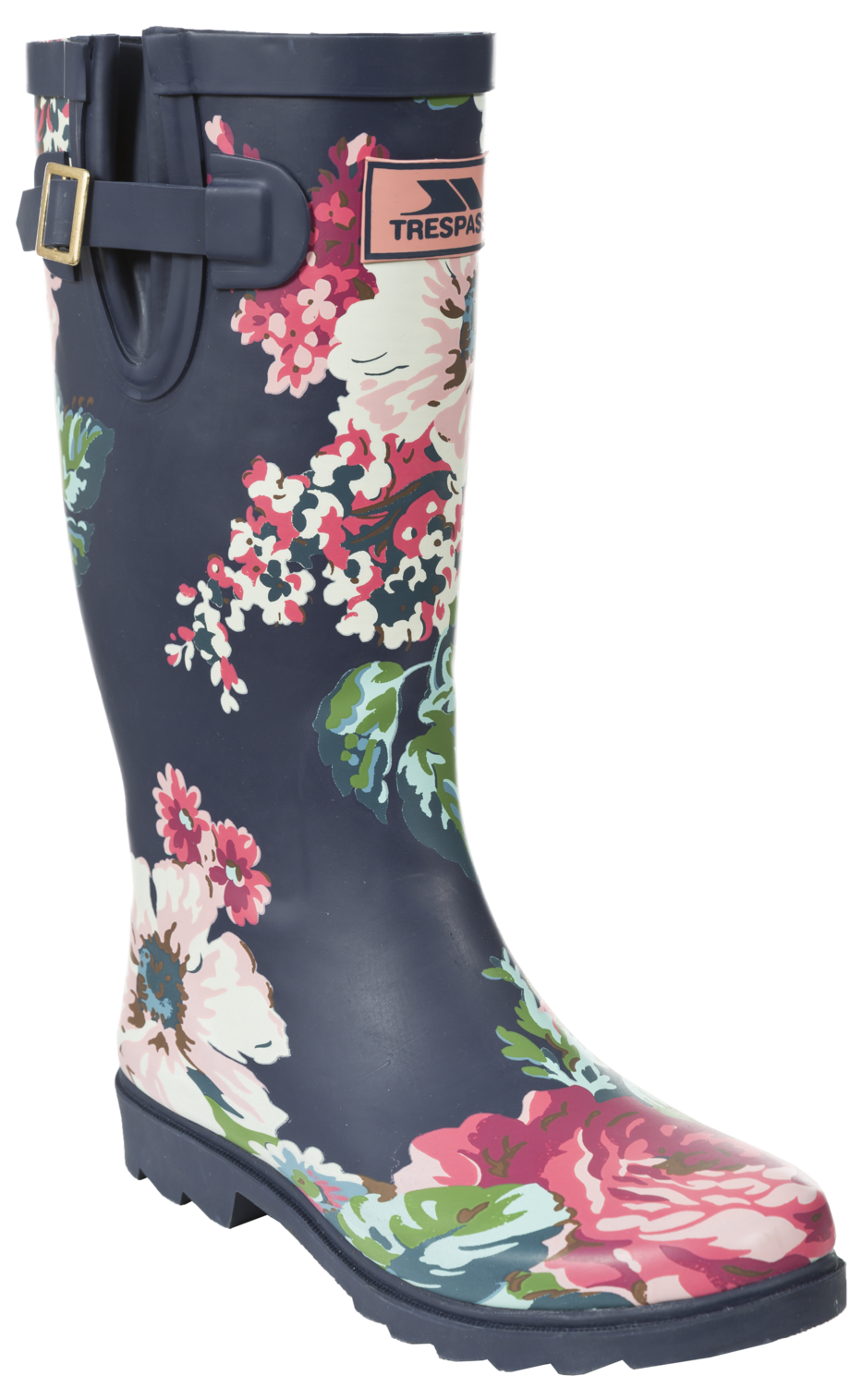 Tresspass ELENA - FEMALE WELLY - TROPICAL FLORAL PRINT
