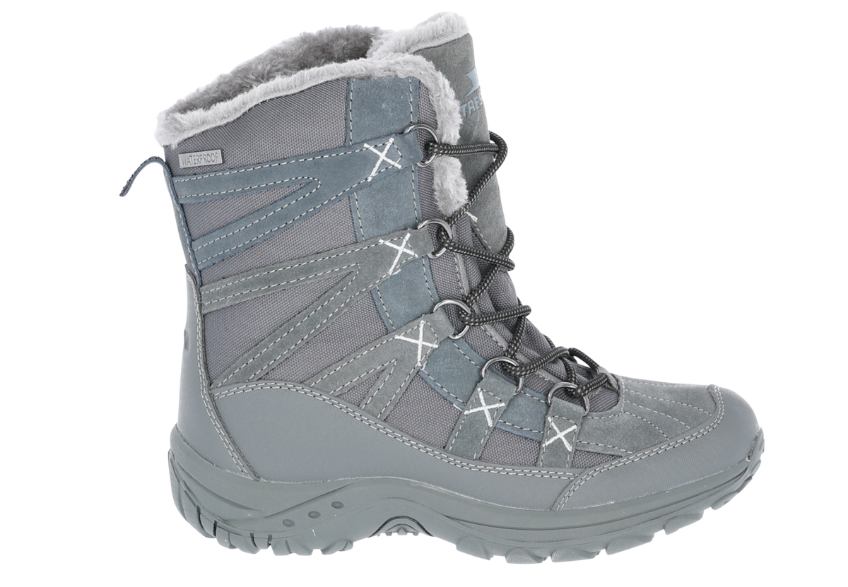 Tresspass ZOFIA - FEMALE SNOWBOOT - STEEL