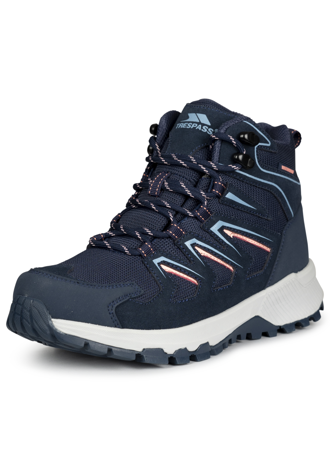Tresspass JANICK - FEMALE WATERPROOF WALKING BOOT - NAVY