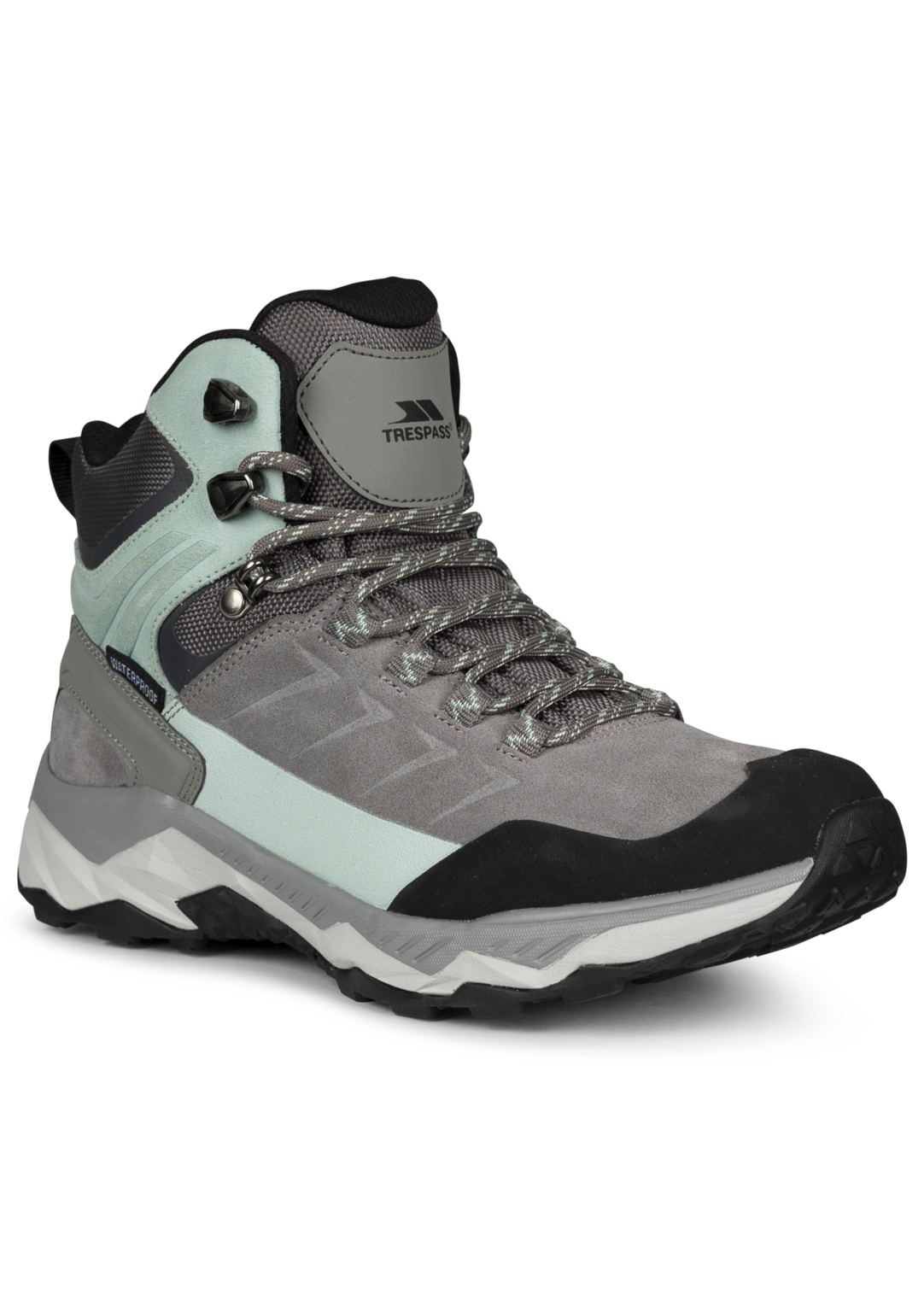 Tresspass ISMAY - FEMALE WATERPROOF WALKING BOOT - GREY