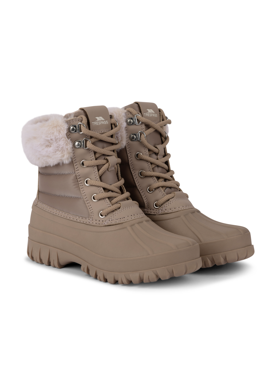 Tresspass BRIONY - FEMALE SNOWBOOT - BEIGE