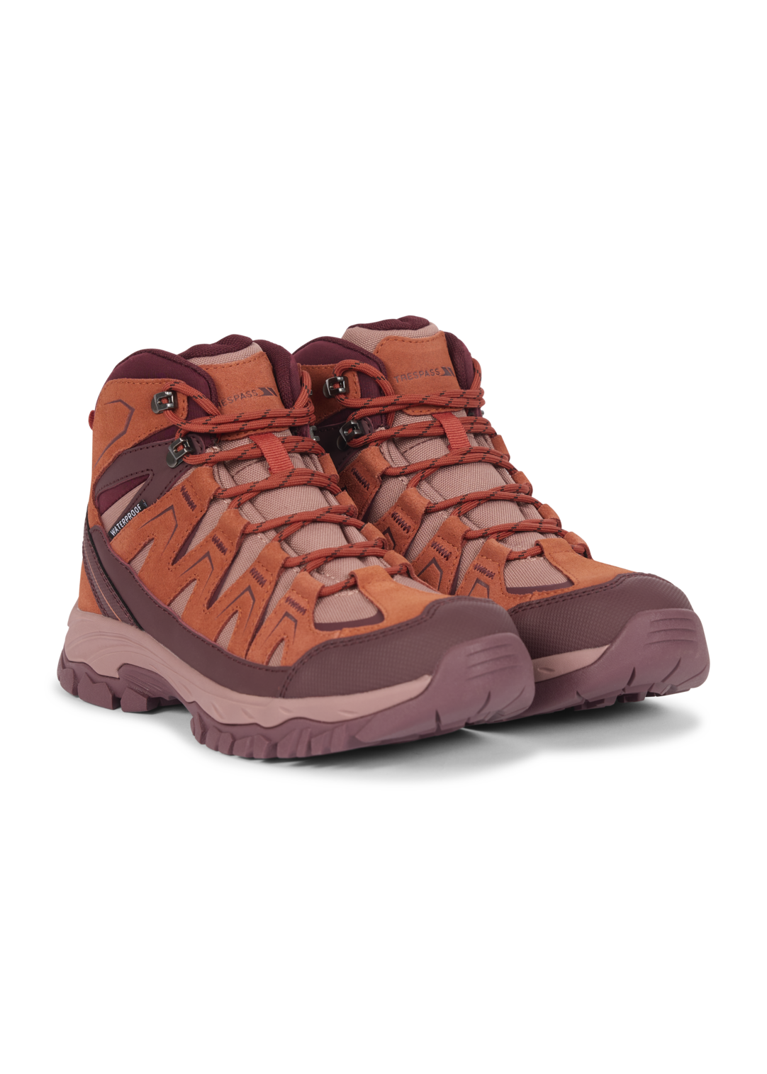 Tresspass KATY - FEMALE WALKING BOOT - RUST