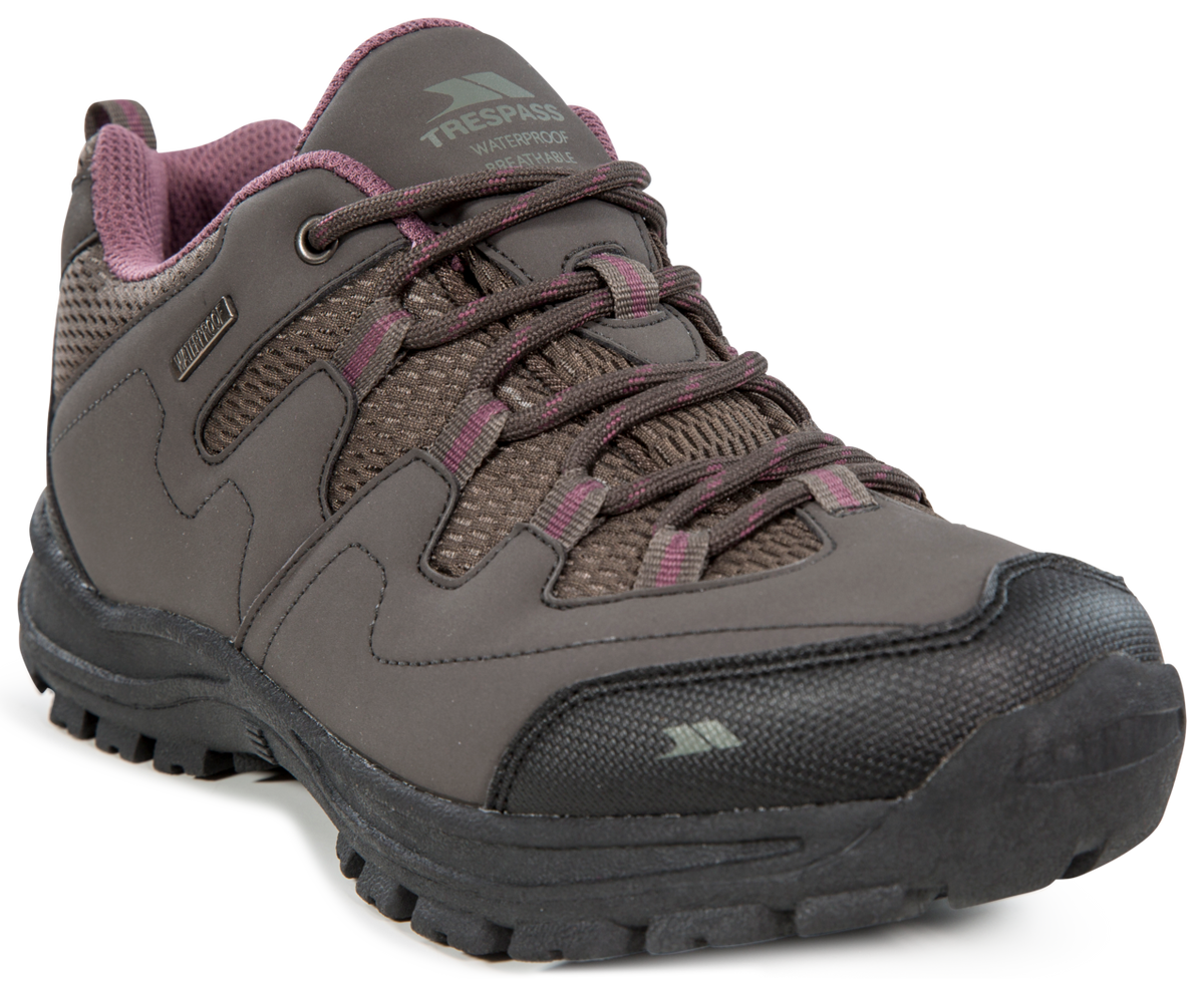 Tresspass MITZI LOW CUT - FEMALE HIKING SHOE - COFFEE