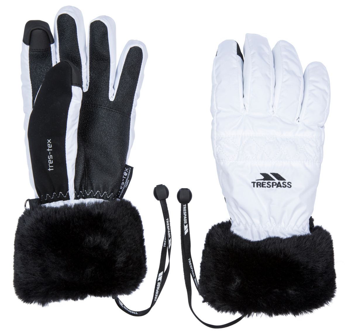 Tresspass YANKI - FEMALE GLOVE - BLACK