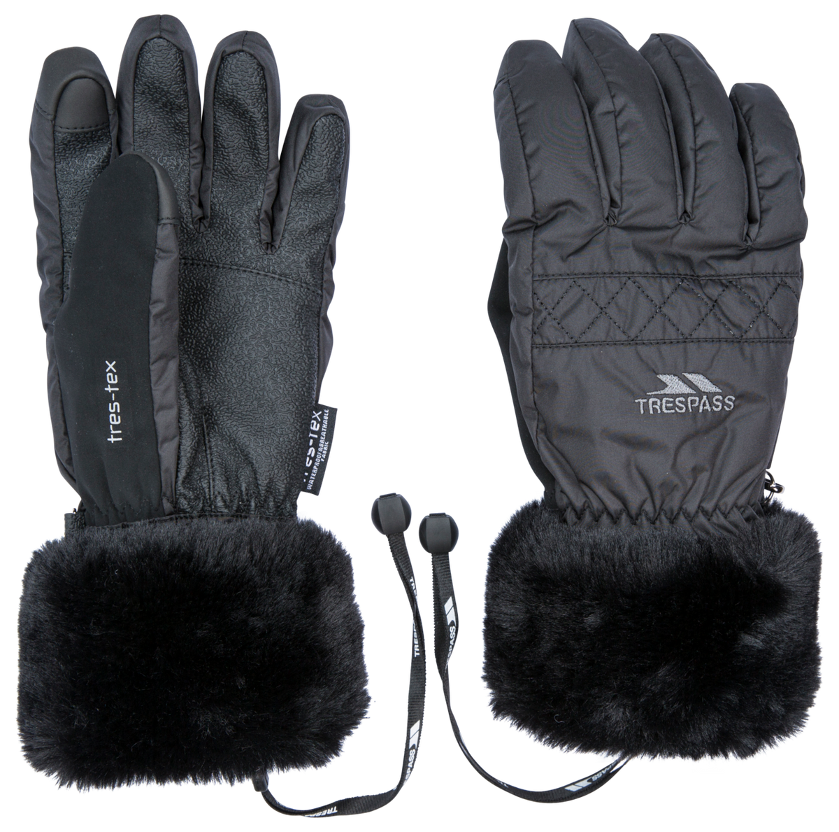 Tresspass YANKI - FEMALE GLOVE - WHITE