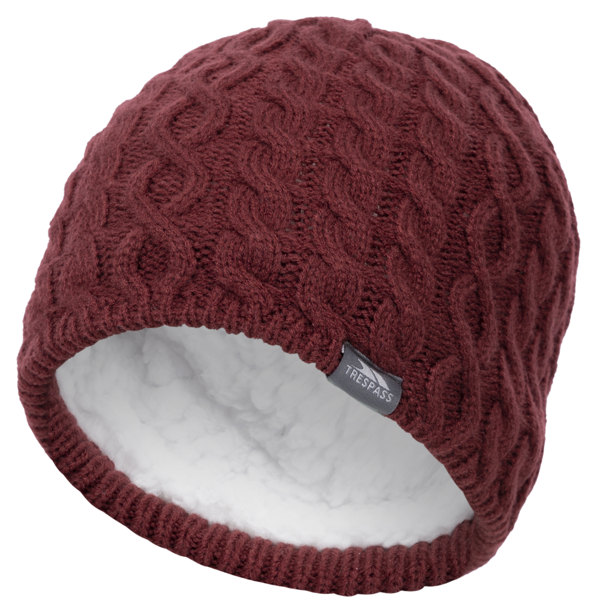Tresspass KENDRA - FEMALE HAT - DARK CHERRY