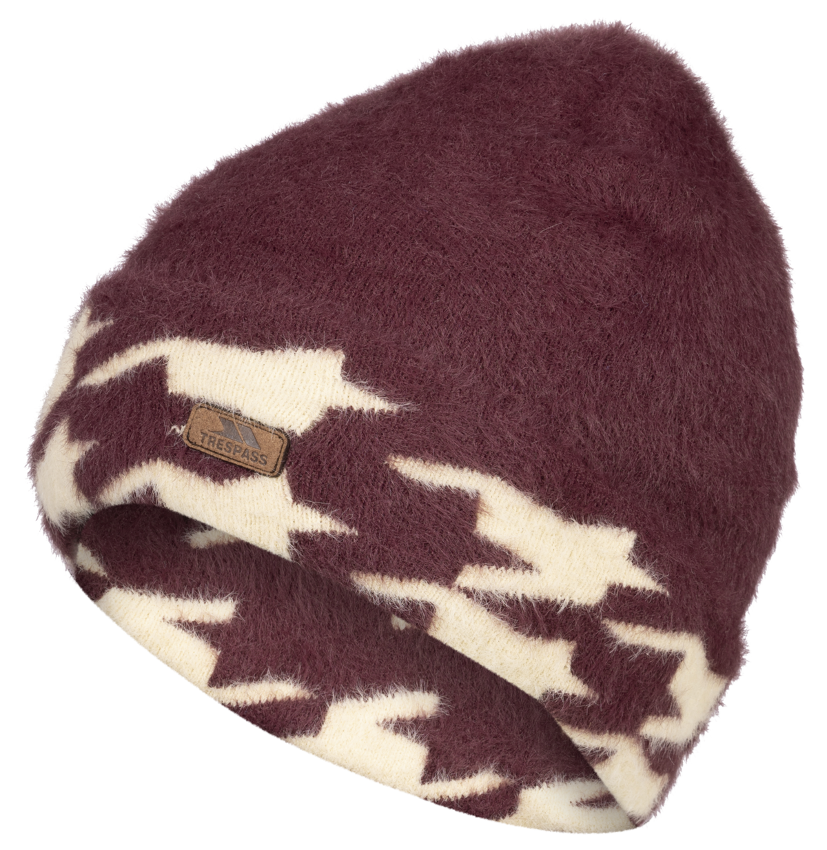Tresspass TOFFY - FEMALE REVERSIBLE HAT - MULBERRY