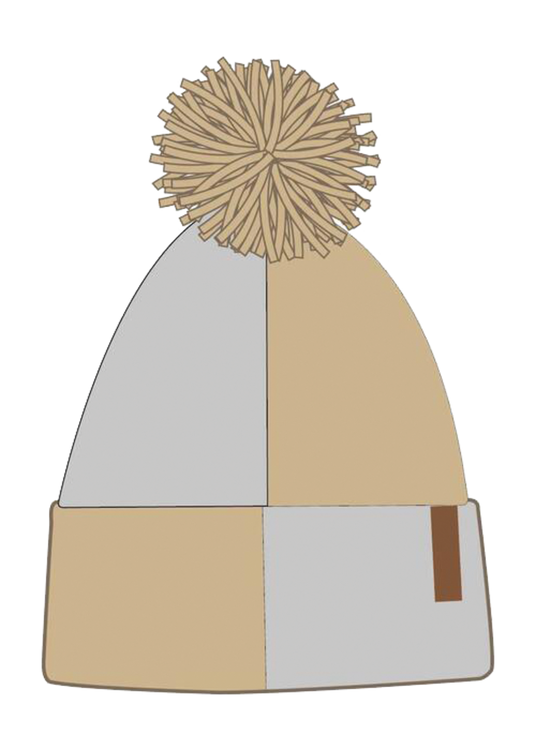 Tresspass ZARIEL - FEMALE HAT - SOFT STONE