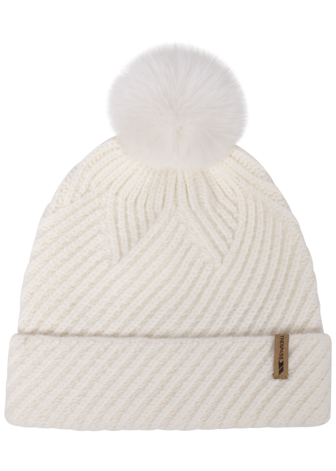 Tresspass ANALA - FEMALE KNITTED HAT - GHOST