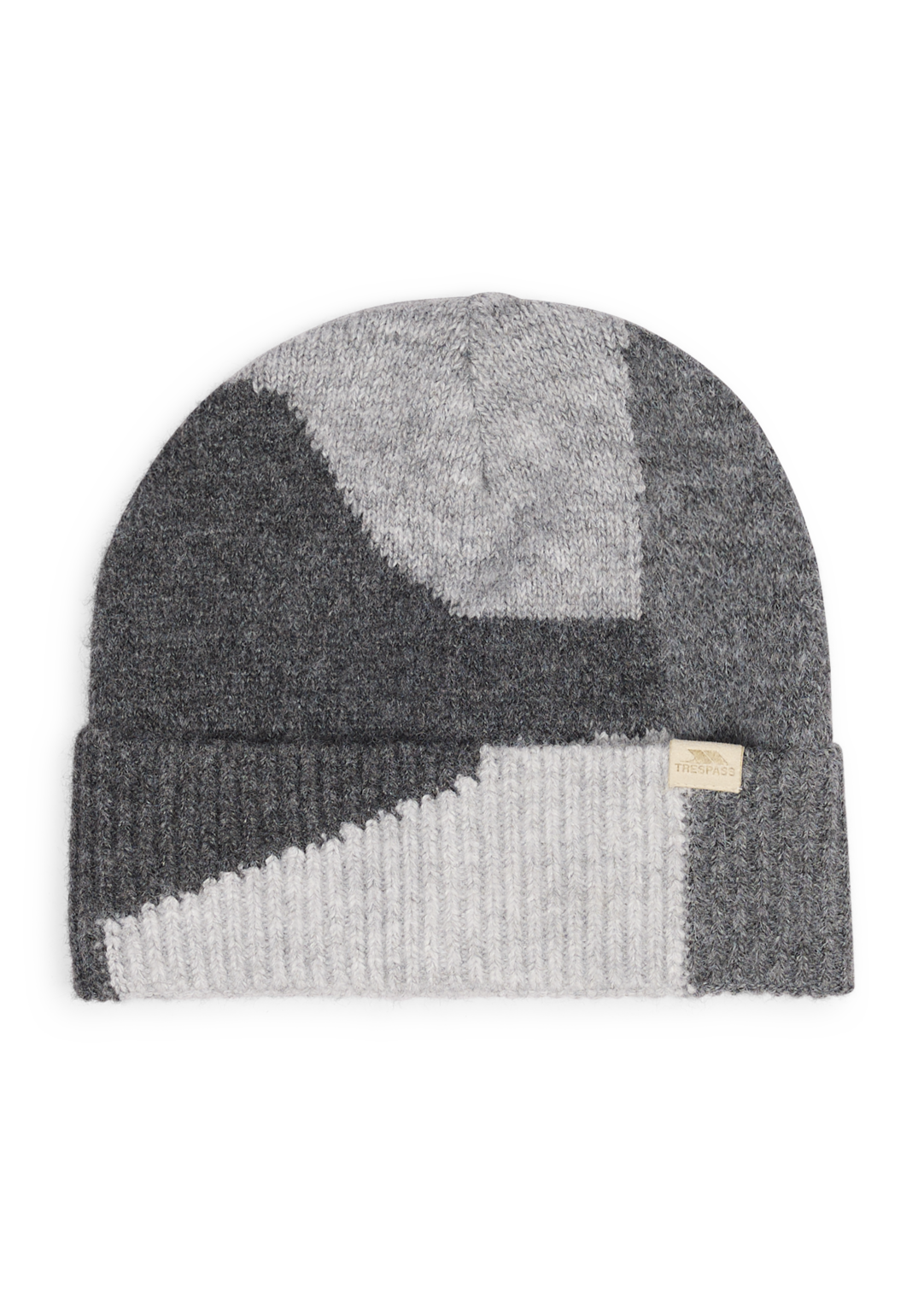 Tresspass RAE - FEMALE KNITTED HAT - GREY MARL