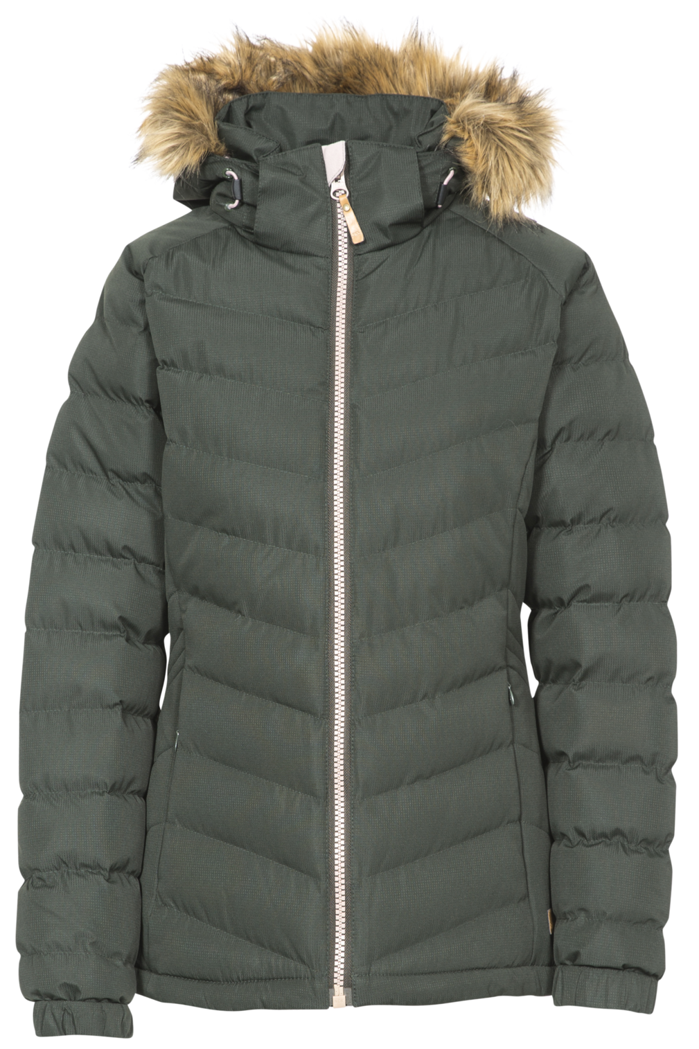 Tresspass NADINA - FEMALE PADDED JKT - OLIVE
