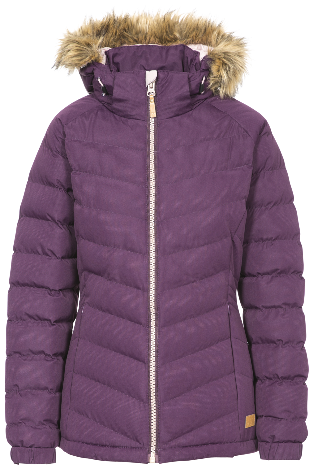 Tresspass NADINA - FEMALE PADDED JKT - POTENT PURPLE