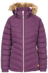 Tresspass NADINA - FEMALE PADDED JKT - POTENT PURPLE