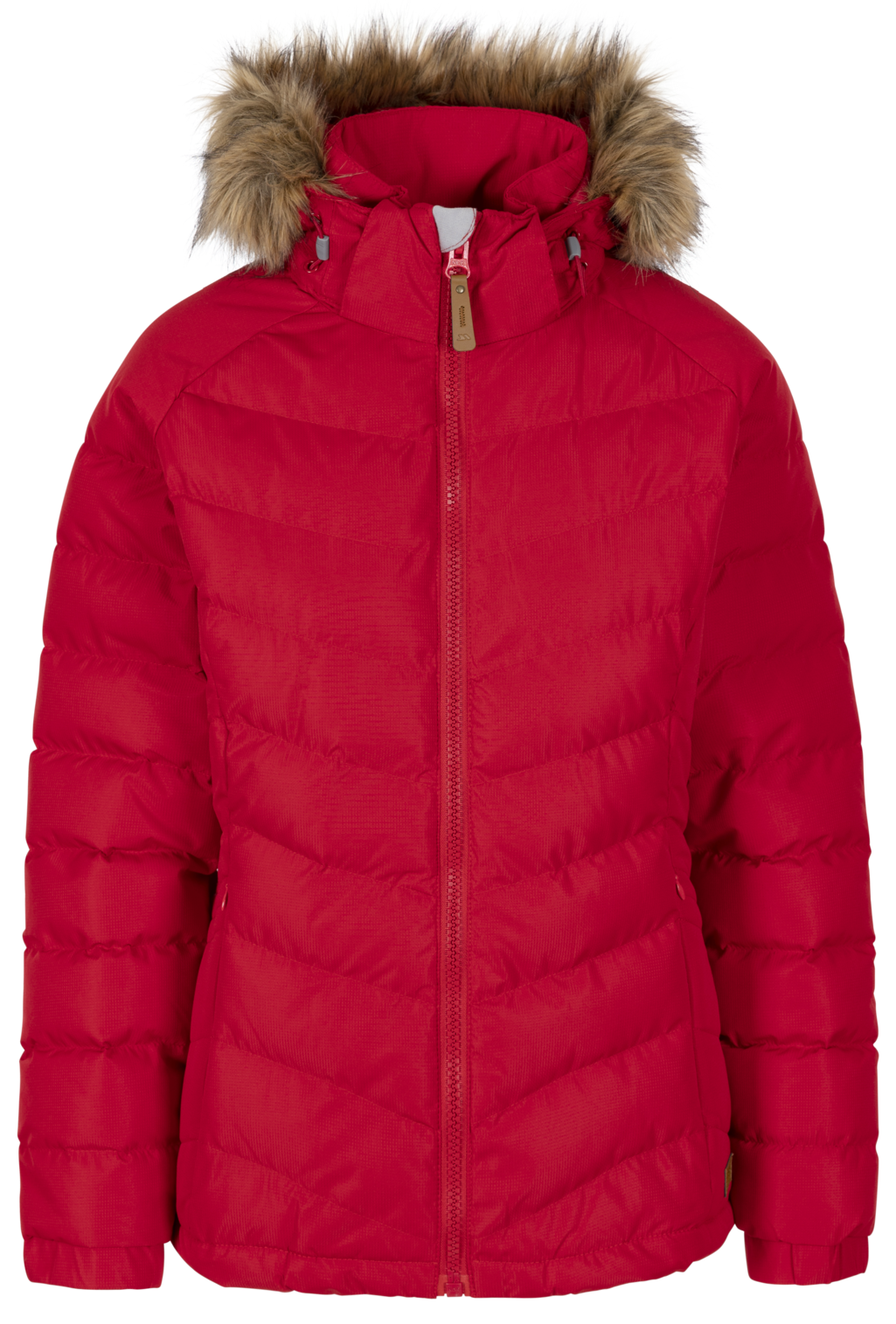 Tresspass NADINA - FEMALE PADDED JKT - RED